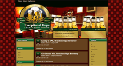 Desktop Screenshot of exceptionalhops.com